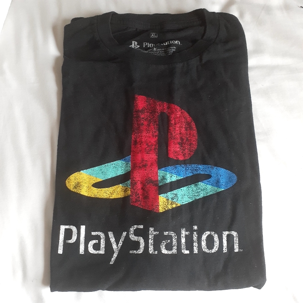 Black Playstation Tshirt